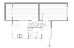 2-к квартира, вторичка, 40м2, 2/5 этаж