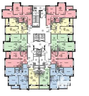 Студия квартира, вторичка, 55м2, 22/25 этаж
