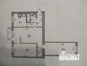 3-к квартира, вторичка, 58м2, 5/5 этаж