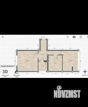 2-к квартира, вторичка, 58м2, 13/25 этаж