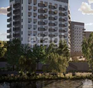 1-к квартира, строящийся дом, 43м2, 7/10 этаж