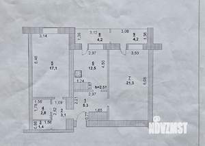 2-к квартира, вторичка, 64м2, 4/10 этаж