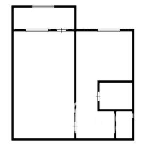 1-к квартира, вторичка, 40м2, 9/9 этаж
