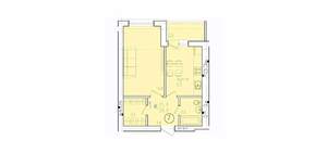 1-к квартира, вторичка, 39м2, 10/10 этаж