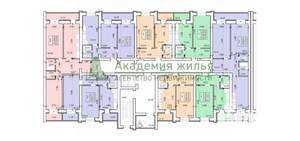 1-к квартира, вторичка, 40м2, 6/10 этаж