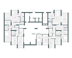 4-к квартира, вторичка, 153м2, 26/26 этаж