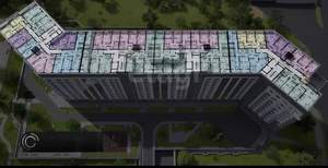 1-к квартира, вторичка, 43м2, 6/10 этаж