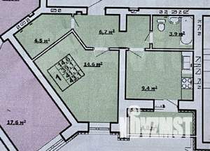 1-к квартира, вторичка, 39м2, 6/11 этаж