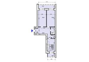 2-к квартира, вторичка, 75м2, 3/10 этаж
