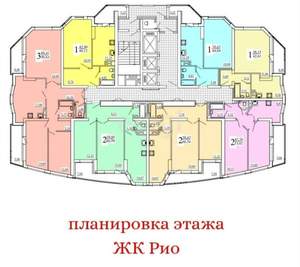 2-к квартира, вторичка, 66м2, 21/23 этаж