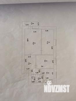 3-к квартира, вторичка, 51м2, 5/5 этаж