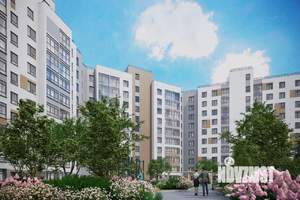 1-к квартира, строящийся дом, 39м2, 10/10 этаж