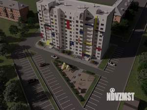 2-к квартира, строящийся дом, 71м2, 8/10 этаж