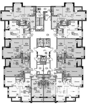 Студия квартира, вторичка, 55м2, 5/25 этаж