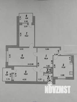 3-к квартира, вторичка, 73м2, 7/10 этаж