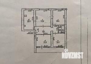 4-к квартира, вторичка, 76м2, 5/5 этаж