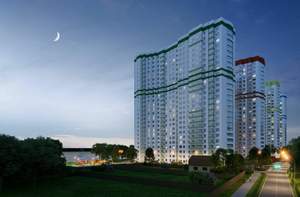2-к квартира, вторичка, 70м2, 23/25 этаж