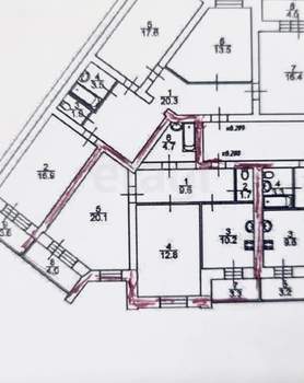 2-к квартира, вторичка, 67м2, 9/10 этаж