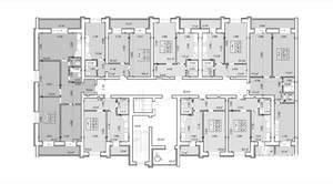 2-к квартира, вторичка, 57м2, 6/10 этаж