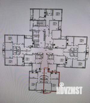 2-к квартира, вторичка, 58м2, 9/24 этаж